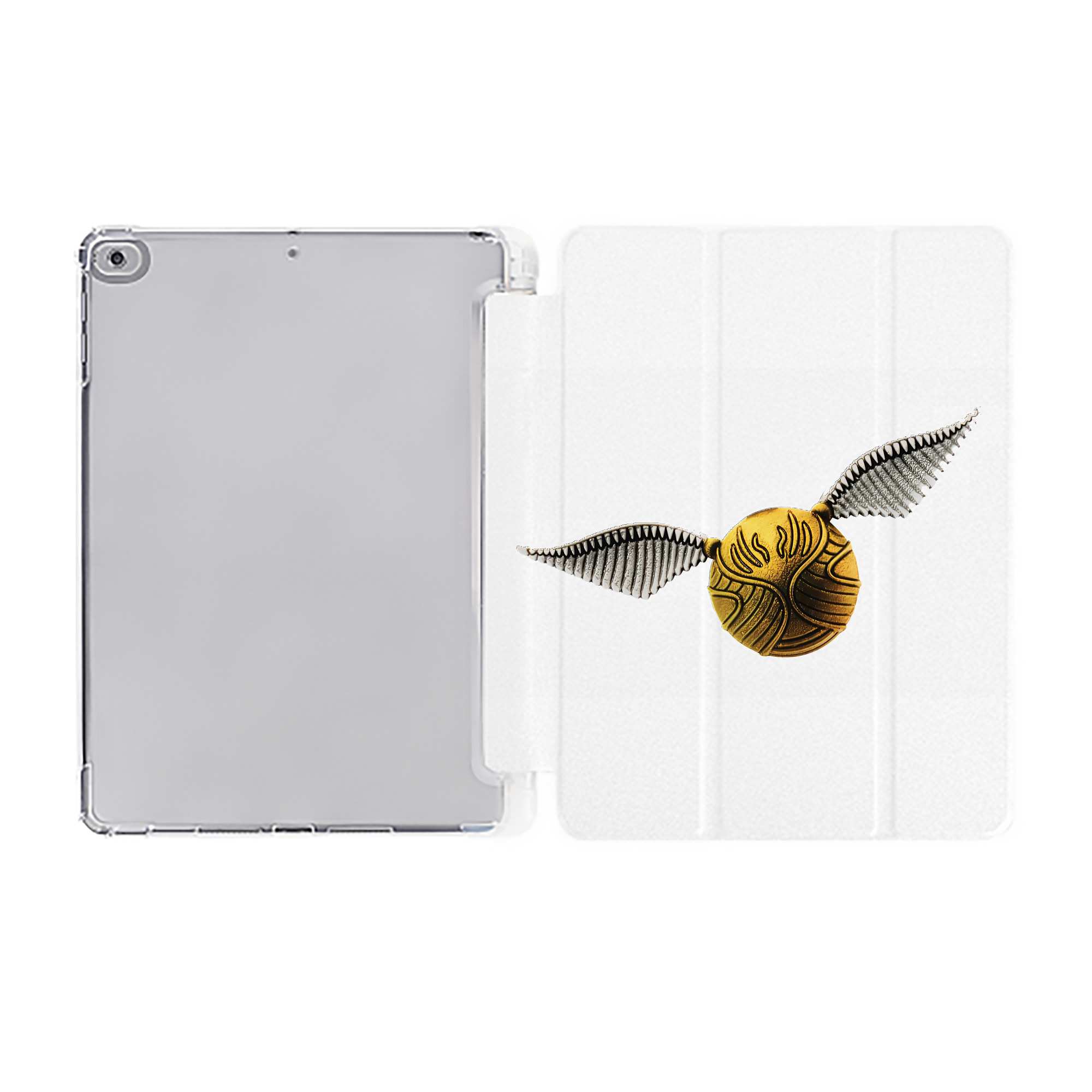 （画像用） Harry Potter ハリー・ポッターシリーズ IPad ケース ペン収納付き 三つ折りスタンド PUレザー×シリコン 対応機種9.5/10.5/10.9インチ